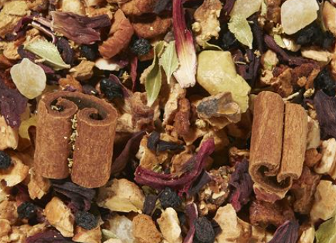 Sambuco piccante • Gusto sambuco-cannella Miscela di tè alla frutta • aromatizzata
