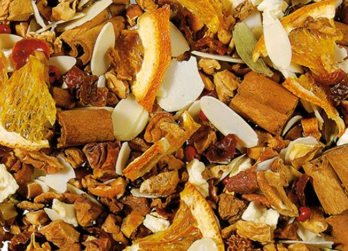 Profumo di Natale • Gusto Arancia Miscela di tè Rooibos • aromatizzata