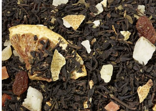 Tipologia Panettone • Gusto Torta-Arancia-Cannella Miscela di tè nero • aromatizzata
