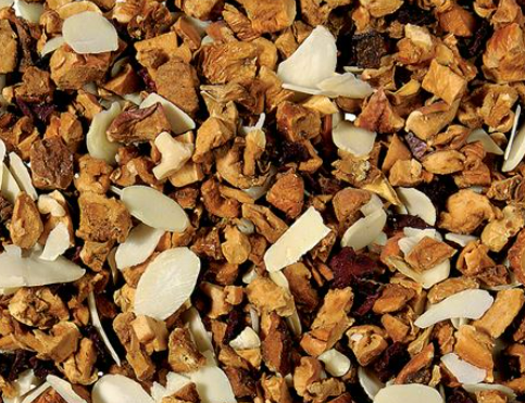 Macaron al cocco • Gusto cocco e mandorle   Miscela di tè alla frutta • aromatizzata