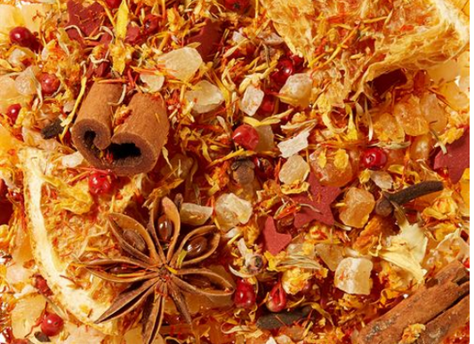 Buon Natale Mango n´ Friends • Gusto Mango-Marzapane   Miscela di tè alla frutta • aromatizzata