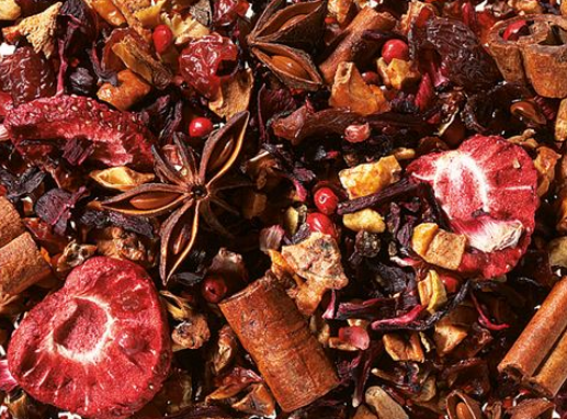 Bacche di Natale • Gusto fragola   Miscela di tè alla frutta • aromatizzata