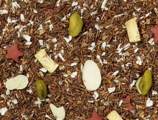 Biscotti di marzapane e pistacchio • Gusto biscotti di marzapane e pistacchio  Miscela di tè Rooibos • aromatizzata