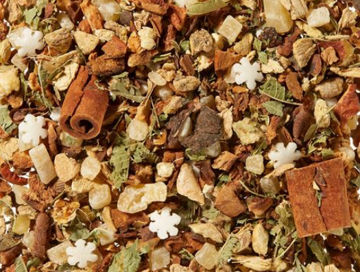 Natale Paradisiaco • Gusto Pera-Vaniglia-Zenzero   Miscela di tisane • aromatizzata