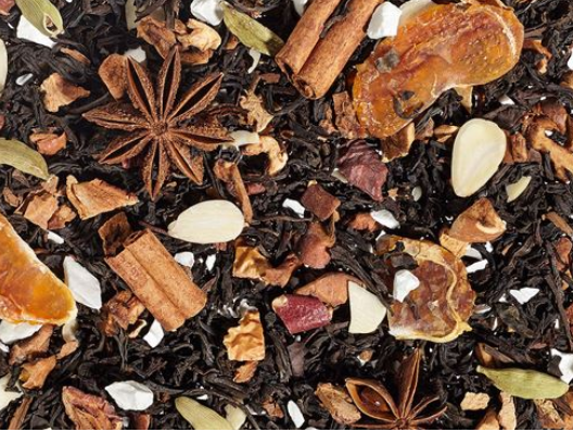 Parfait al mandarino e pan di zenzero • Gusto mandarino, mascarpone e pan di zenzero Miscela di tè nero • aromatizzata