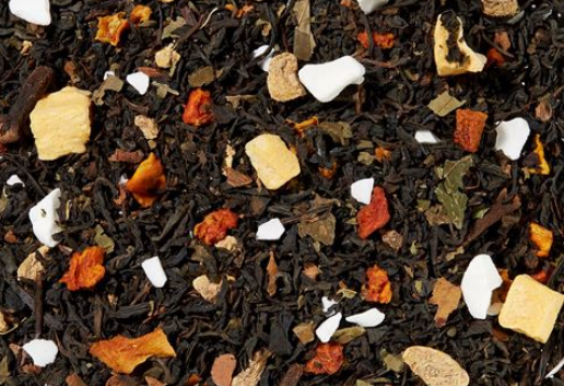 Latte speziato alla zucca • Gusto zucca, zenzero e panna  Miscela di tè nero • aromatizzata